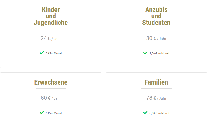 Mitgliedsbeiträge /Downloads